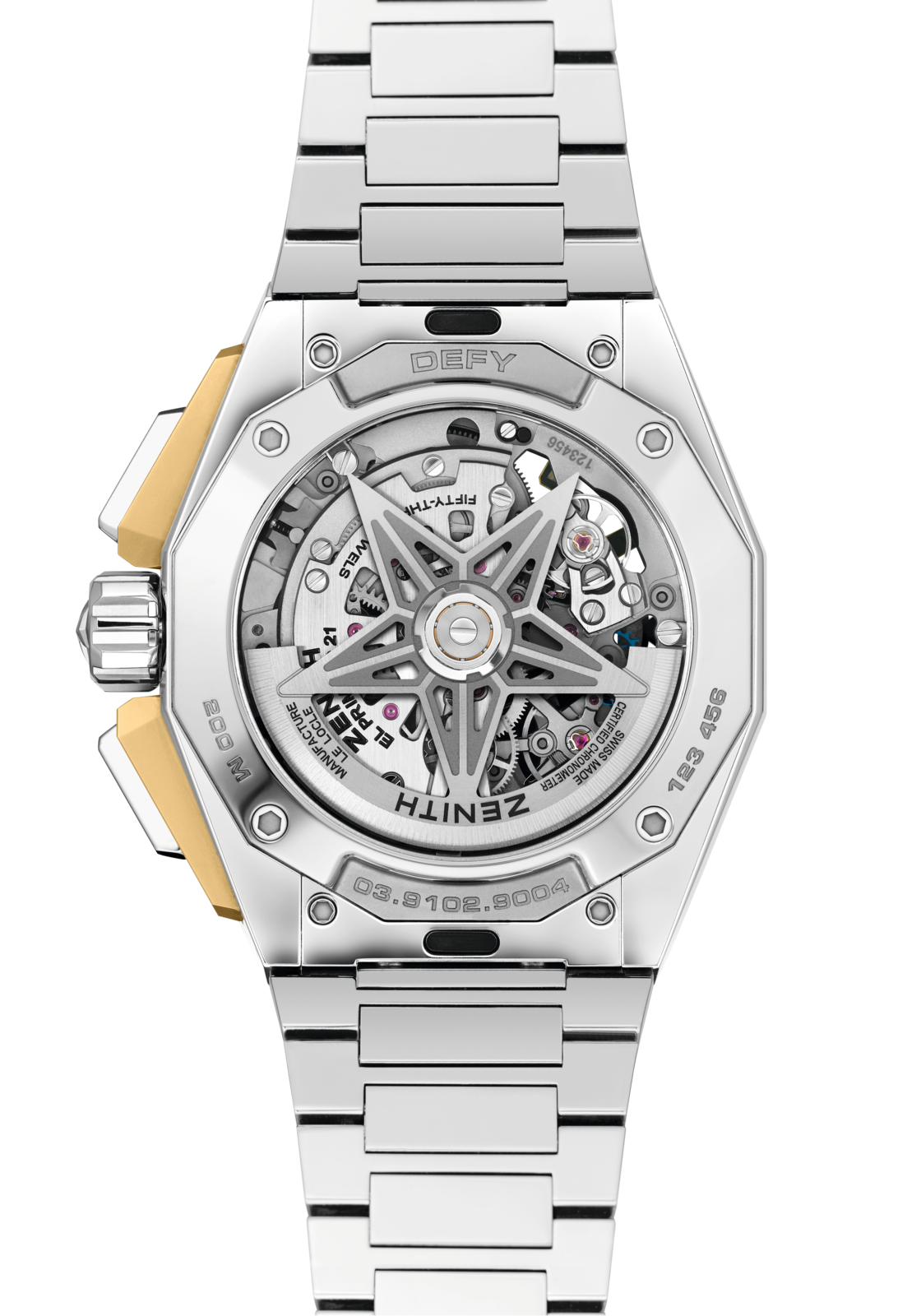 ZENITH DEFY EXTREME LAPIS LAZULI - 45.00mm, 18-ct microblasted