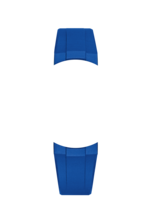 BRACELET CAOUTCHOUC BLEU soldat picture