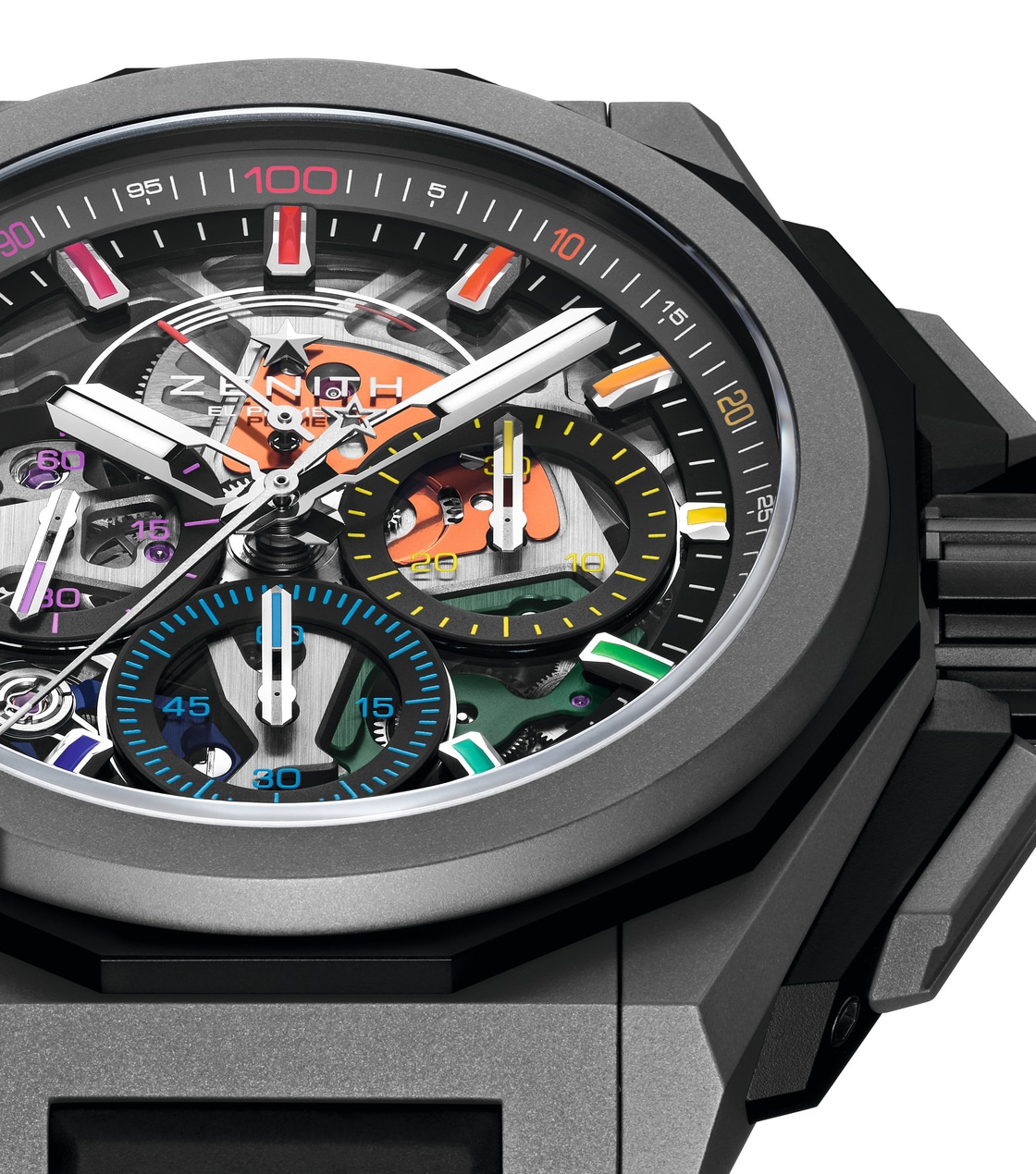 ZENITH デファイ エクストリーム クロマ - 45.00mm, マイクロブラスト