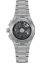 【内包が綺麗】クローライトinクォーツ スイス産 95×47×37mm ZENITH デファイ スカイライン クロノグラフ スケルトン - 42.00mm