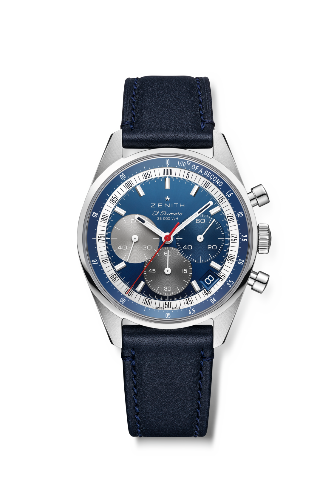 ZENITH クロノマスター オリジナル - 38.00mm, ステンレススチール