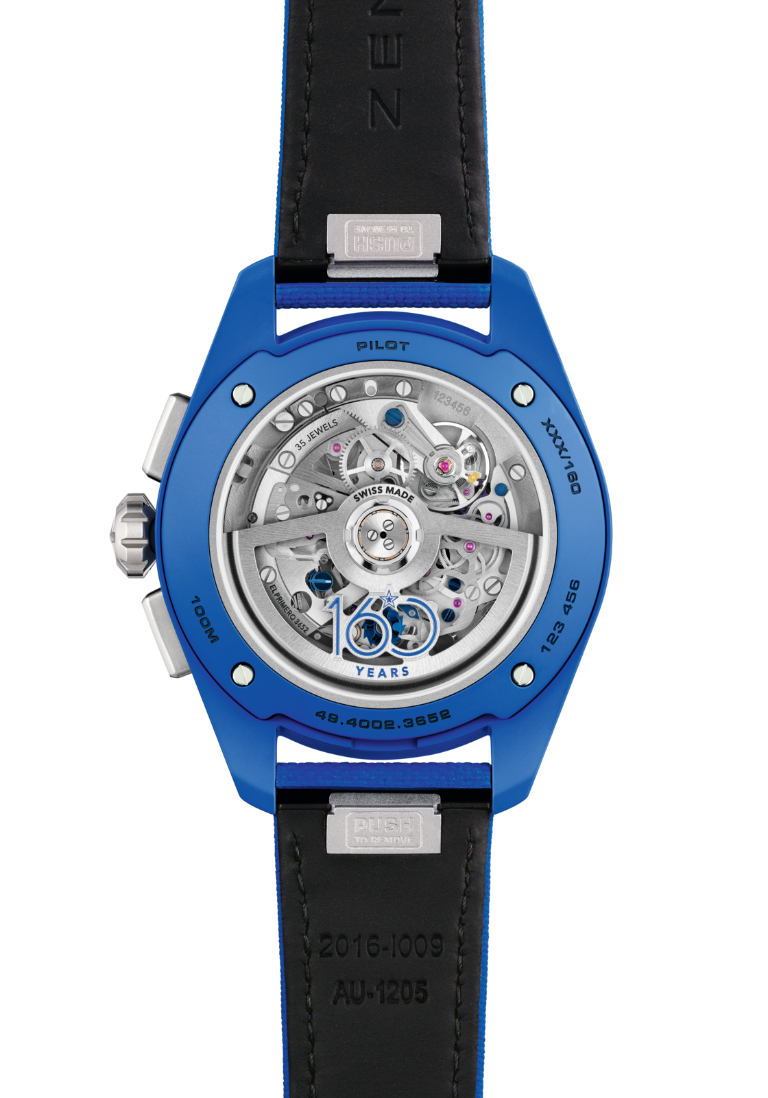 ZENITH パイロット ビッグデイト フライバック 160th