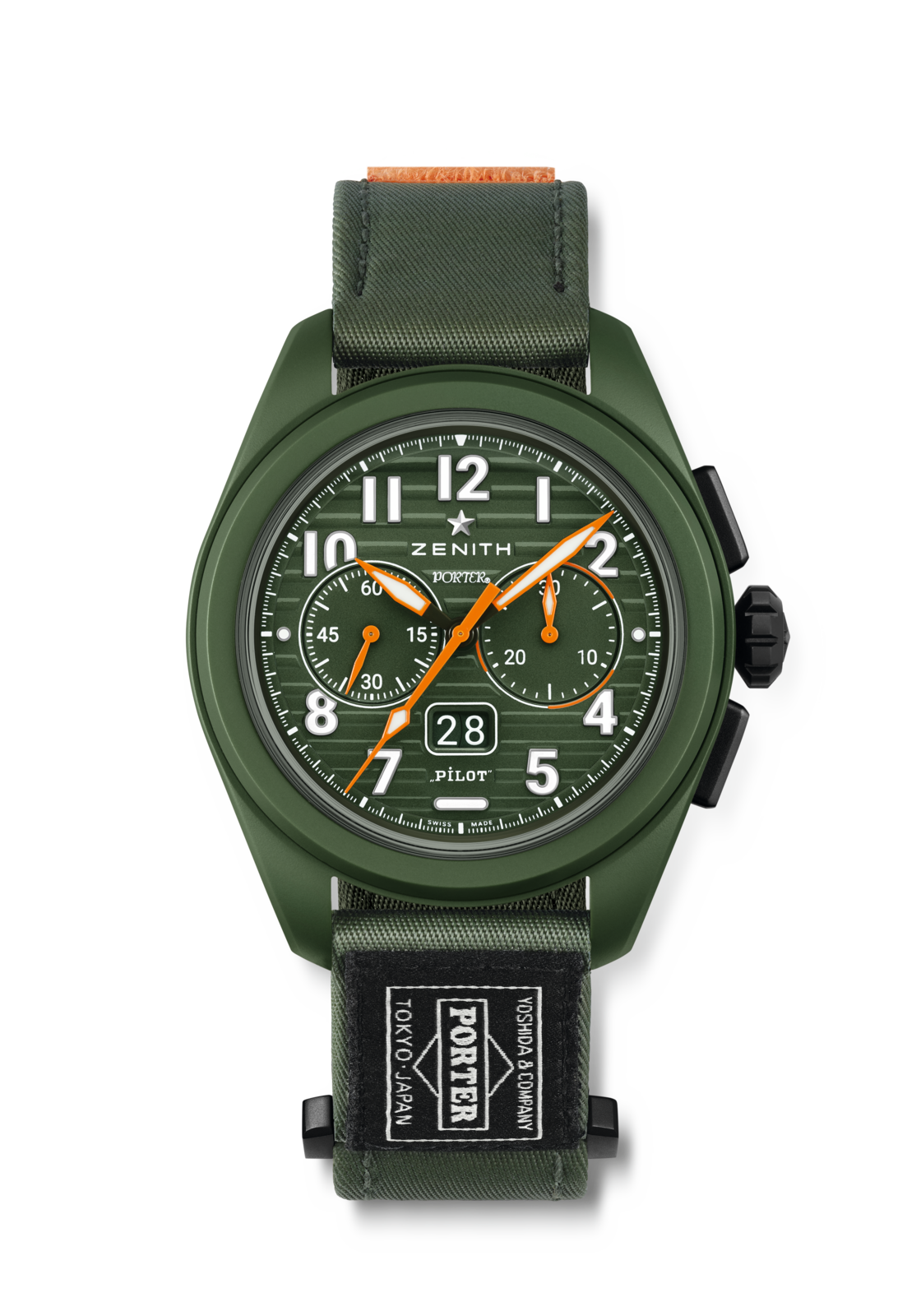 PILOT BIG DATE FLYBACK PORTER