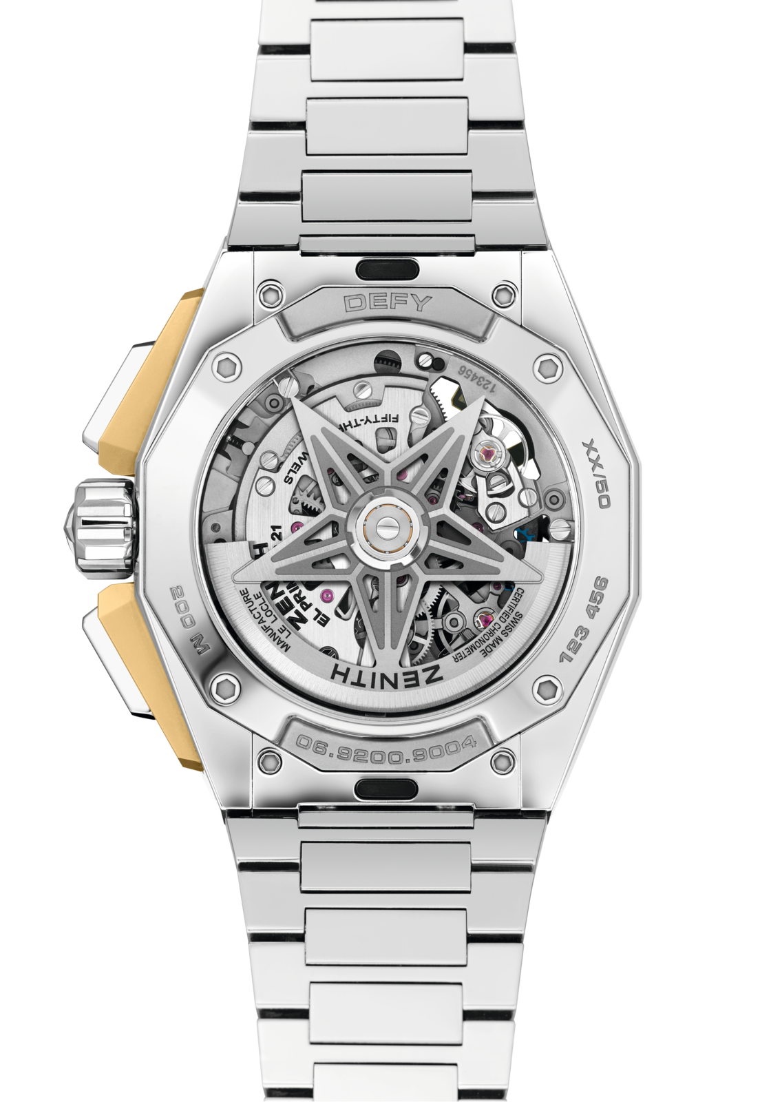 ZENITH DEFY EXTREME LAPIS LAZULI - 45.00mm, 18-ct microblasted