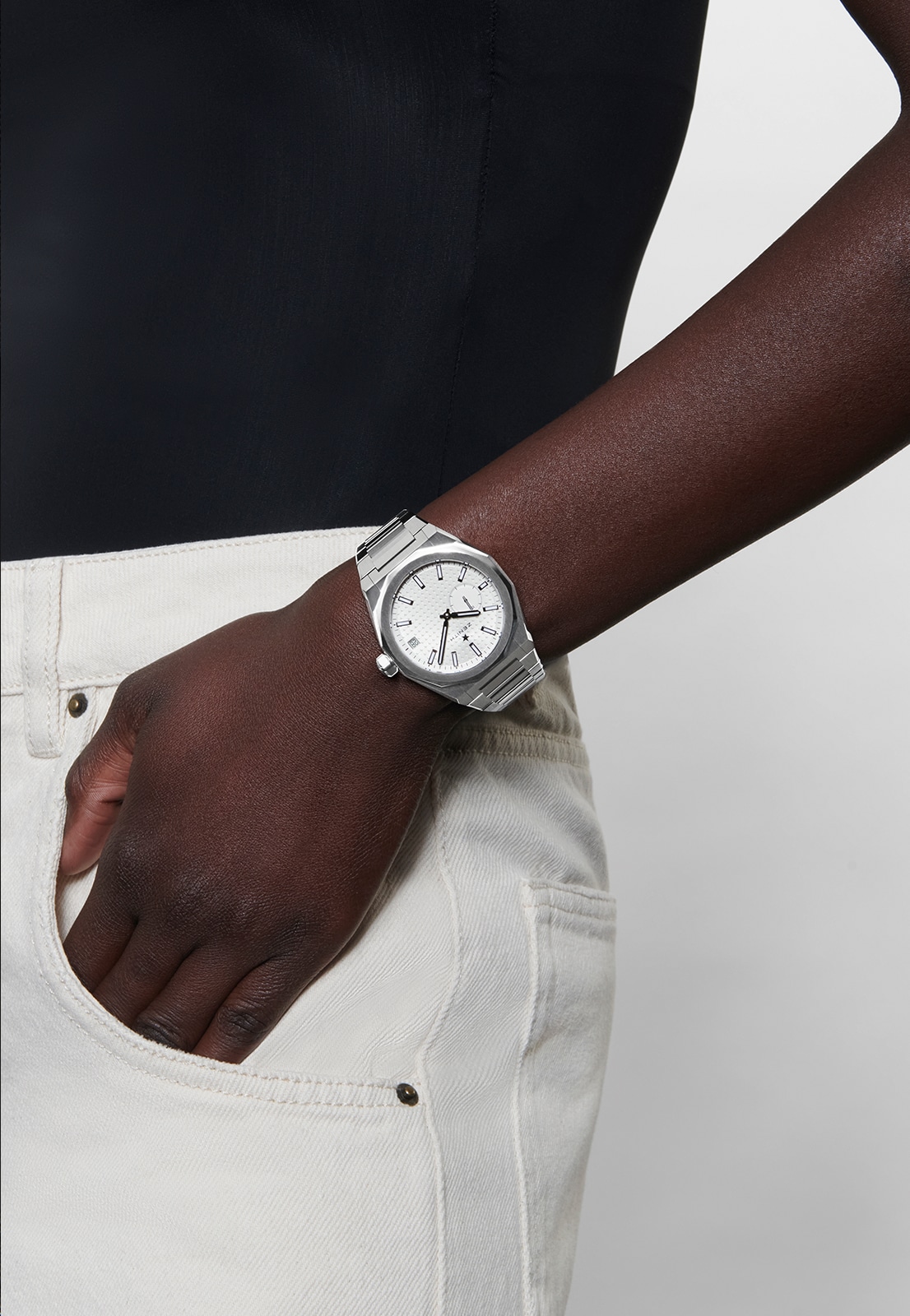 ZENITH デファイ スカイライン - 41.00mm, ステンレススチール