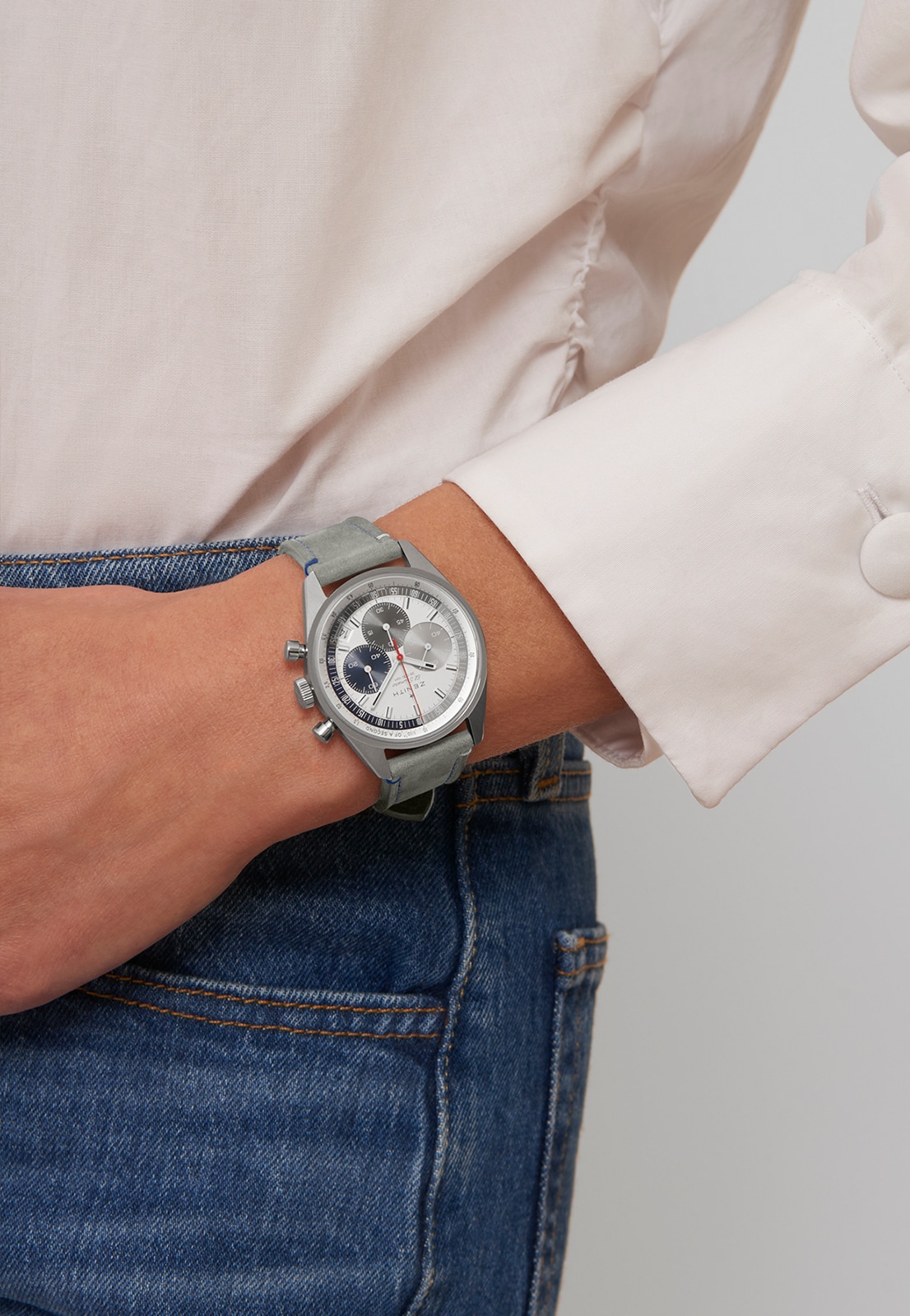ZENITH ゼニス エルプリメロ オリジナル 1969 38mm ゼニス】新採用のブラック三色文字盤「クロノマスター