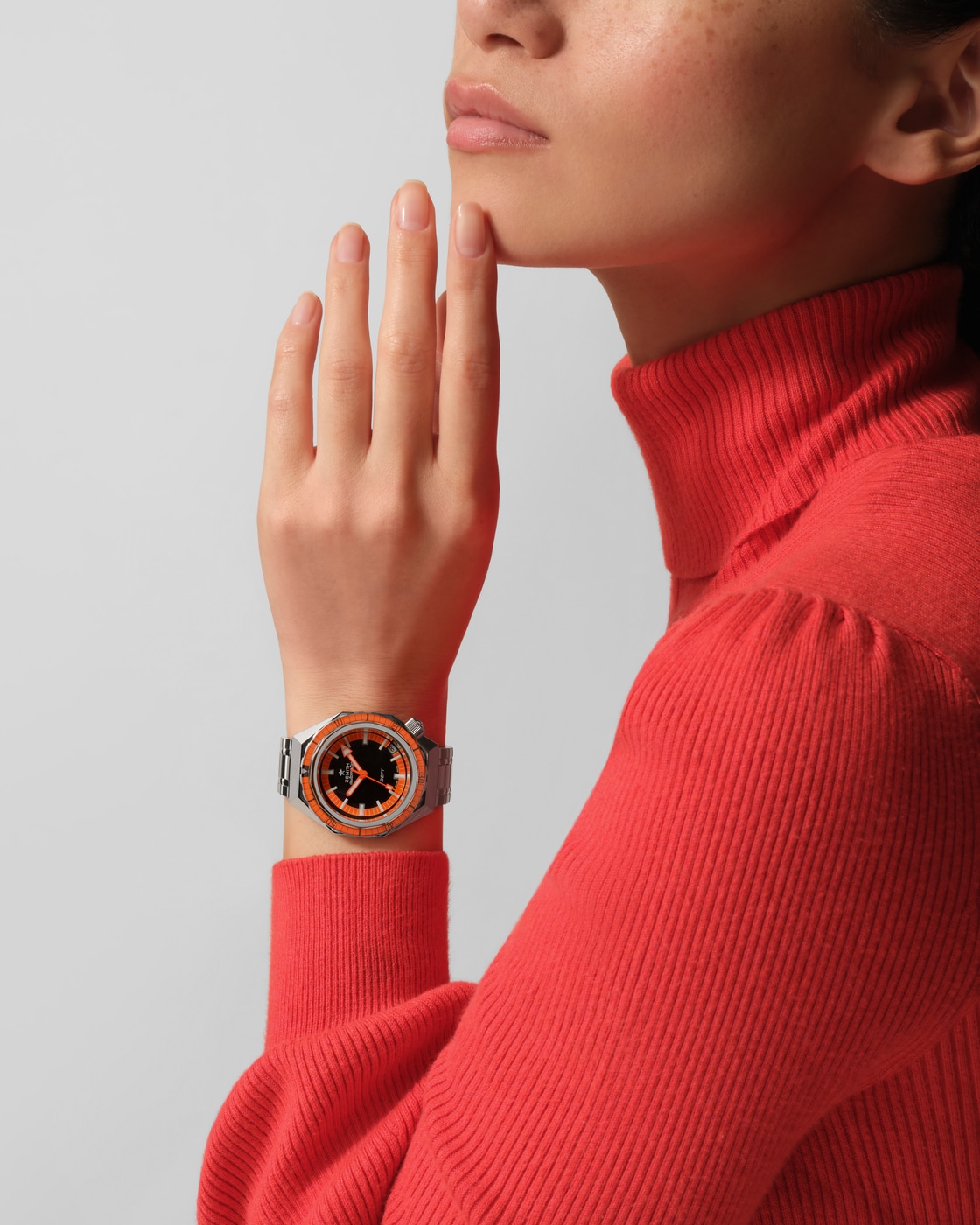 ZENITH デファイ リバイバル A3648 - 37.00mm, ステンレススチール