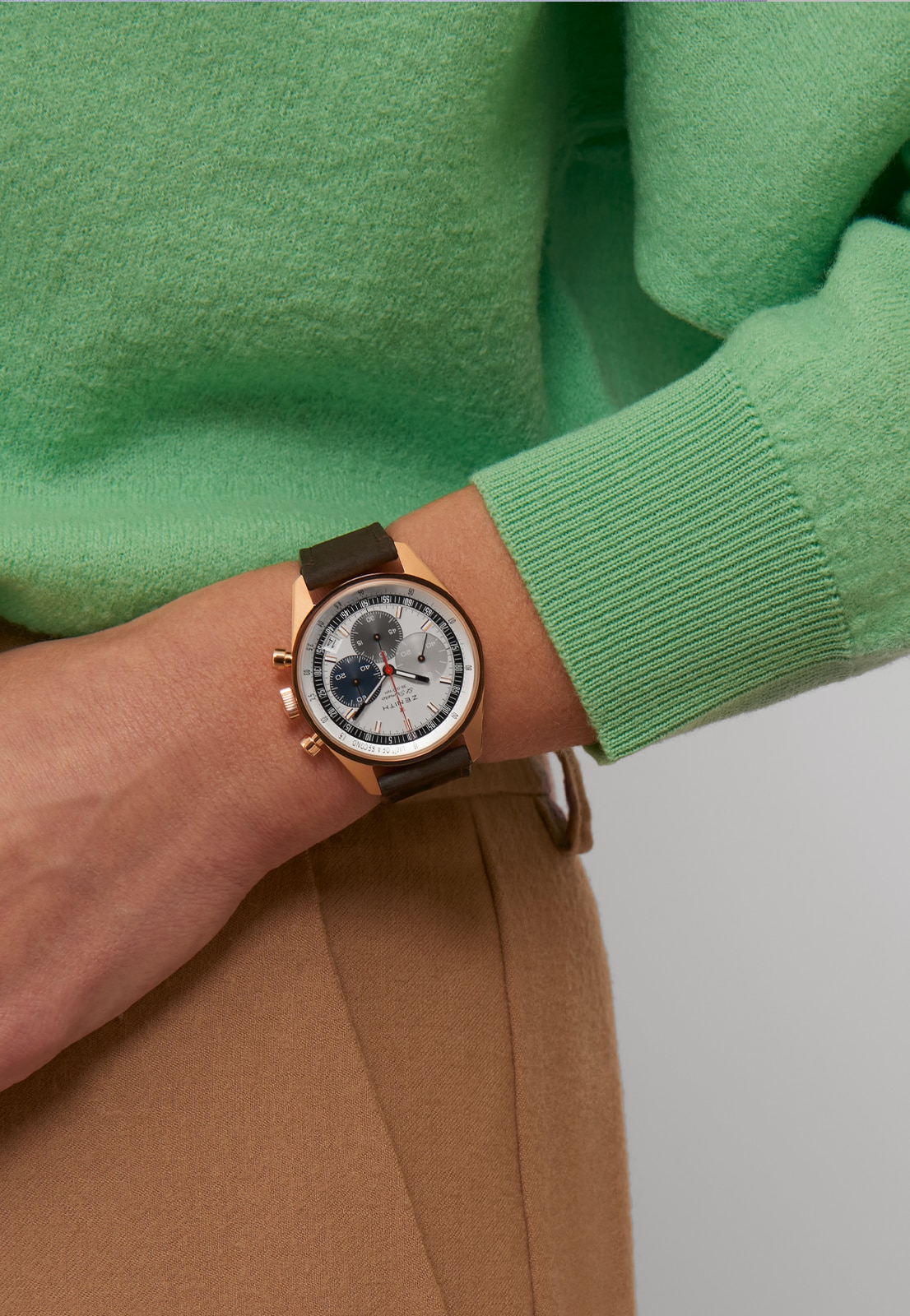 ZENITH クロノマスター オリジナル 1969 - 38.00mm, 18K ローズ