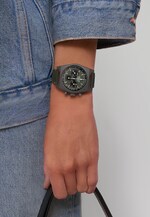 ZENITH CHRONOMASTER REVIVAL SAFARI - 37.00mm, Microblasted titanium