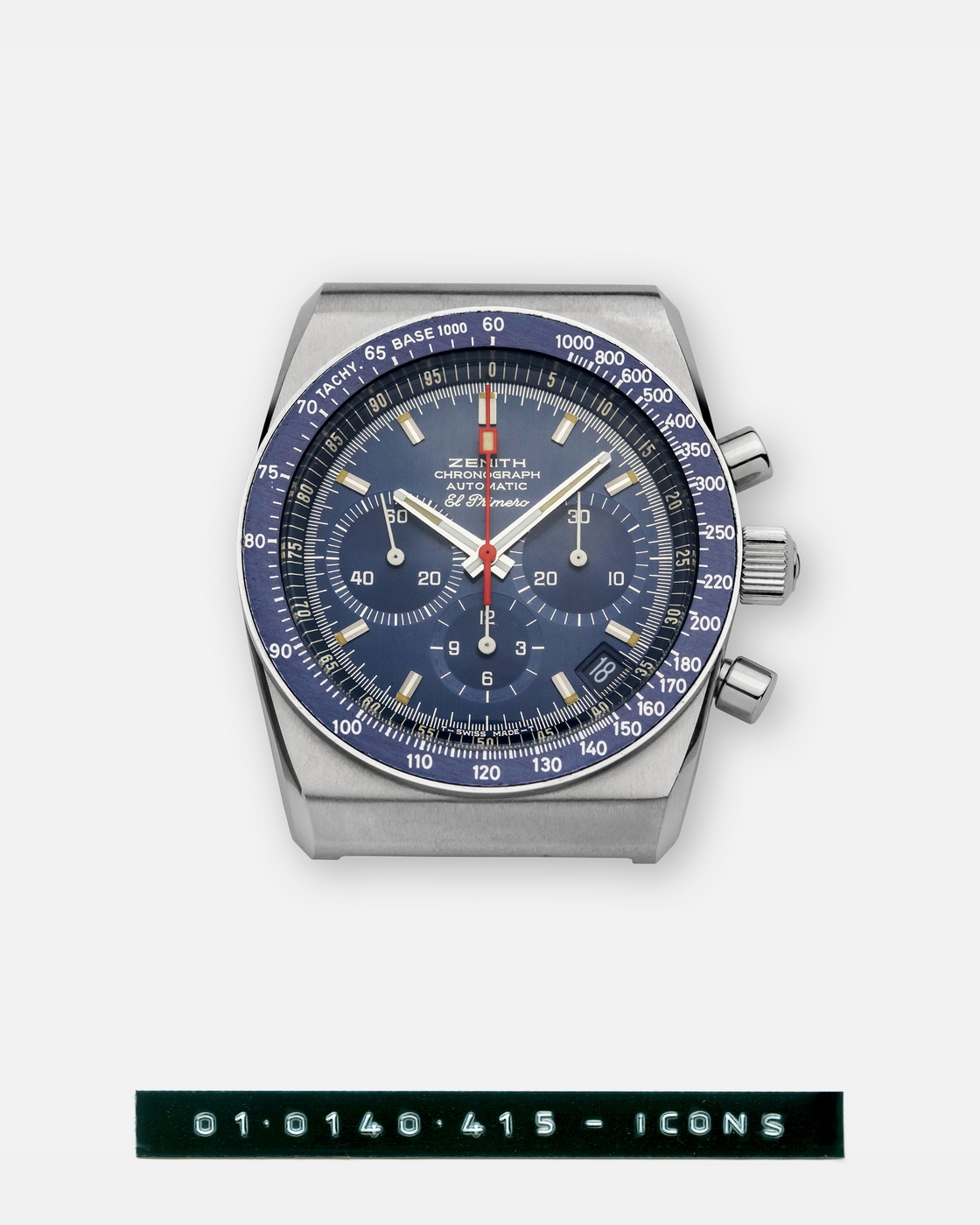 ZENITH 01.0140.415 - 38.00mm, Stainless steel