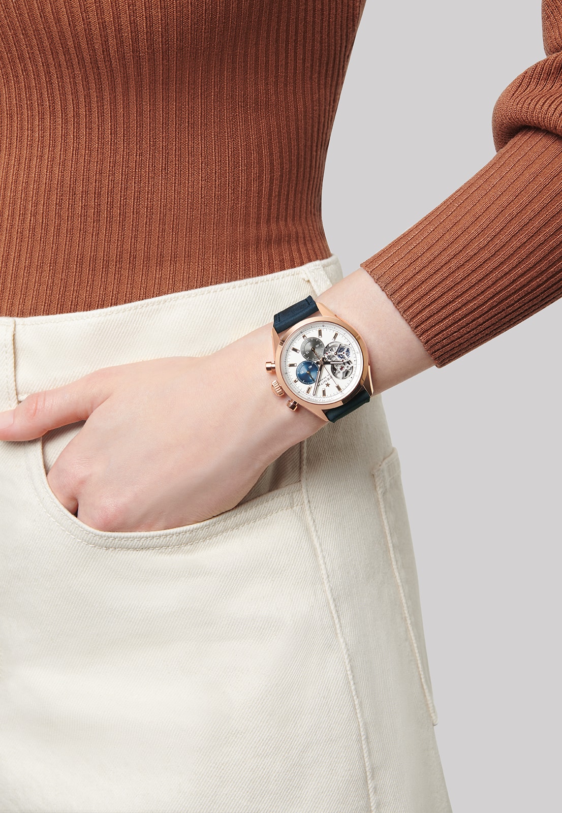 ZENITH クロノマスター オープン - 39.50mm, 18K ローズゴールド