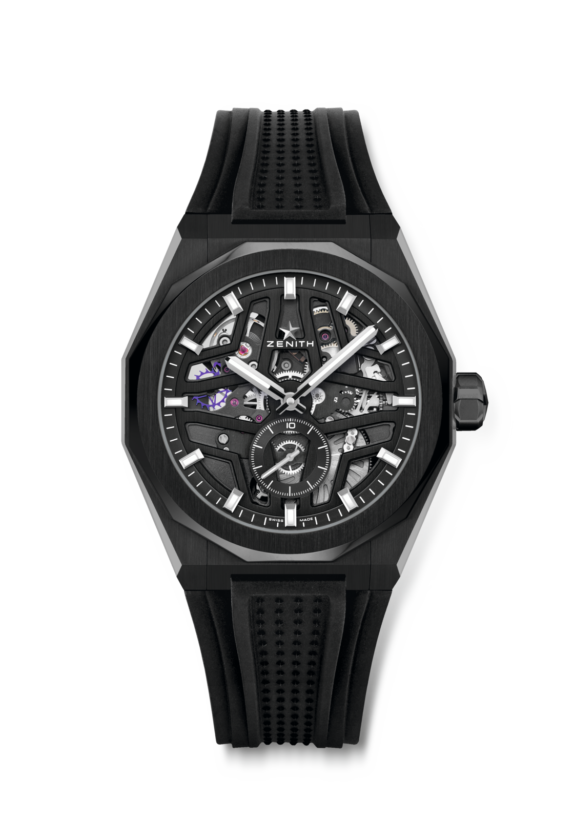 ZENITH デファイ スカイライン スケルトン - 41.00mm, ブラックセラミック