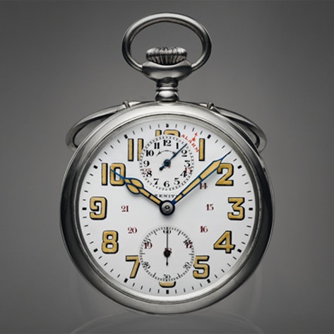 Watch similar to Ghandi's pocket watch with alarm - Zenith Watches