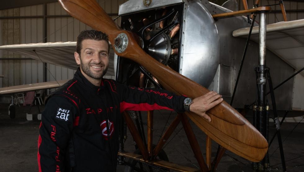 ZENITH welcomes flying pioneer Franky Zapata as its new Friend of the Brand