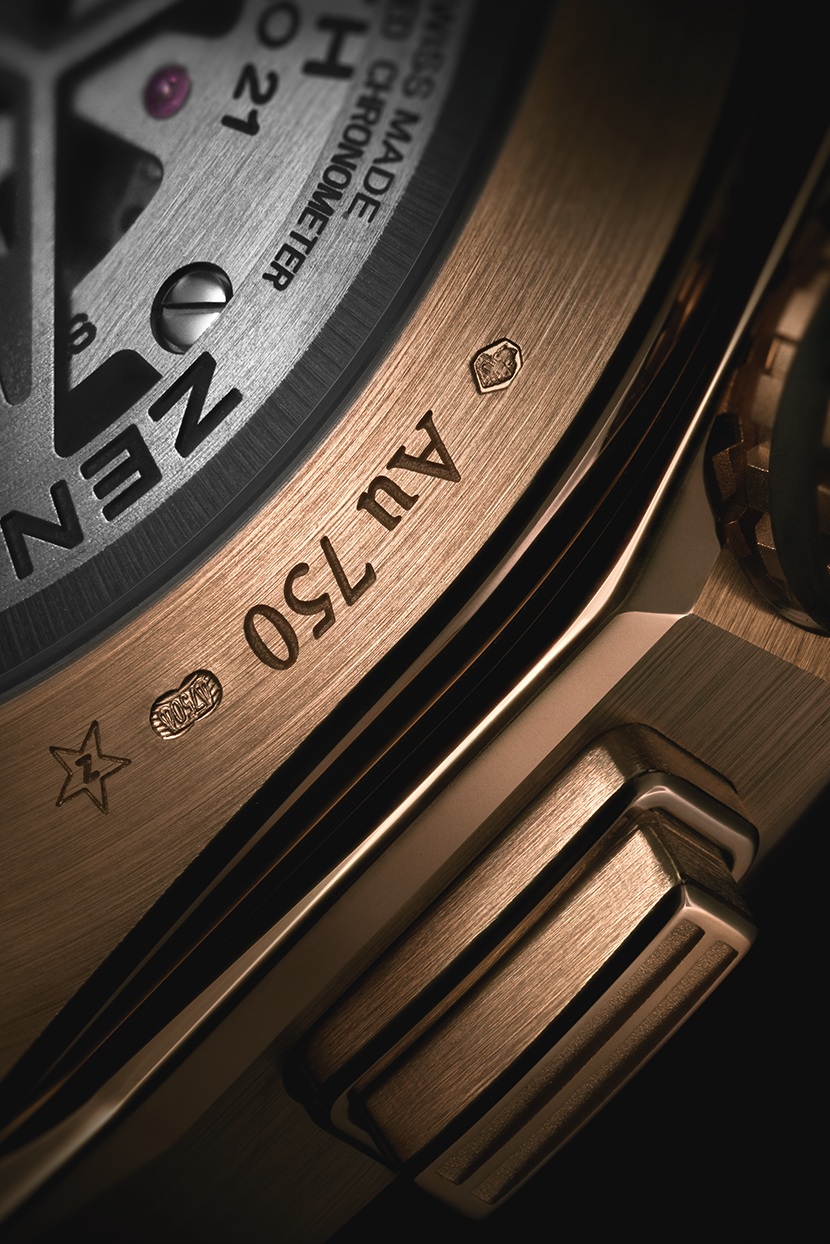 Photo de la montre DEFY 21 or rose