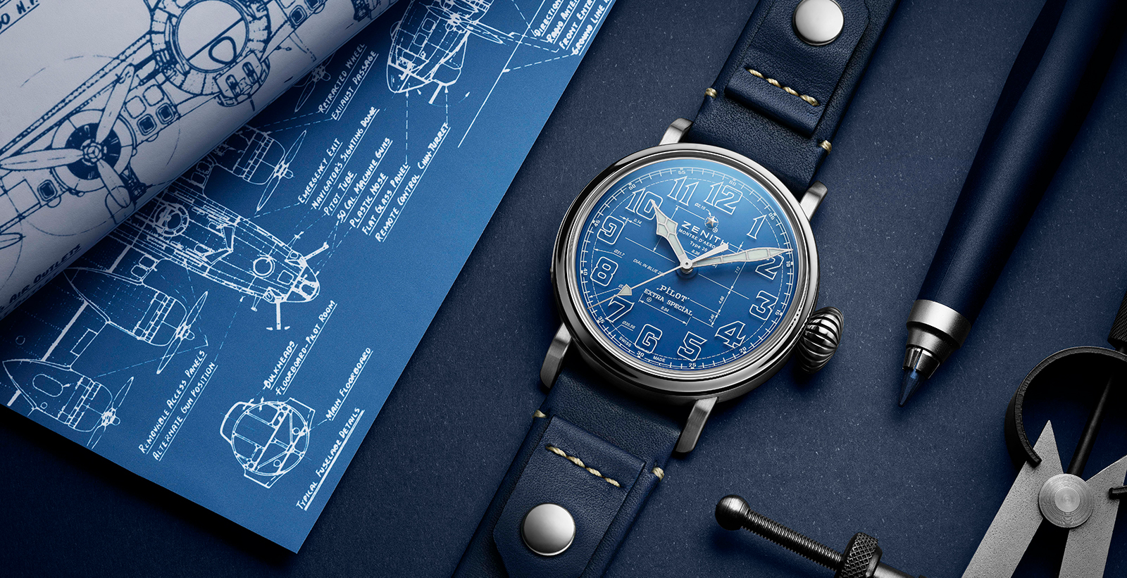 PILOT TYPE 20 BLUEPRINT Zenith Watches