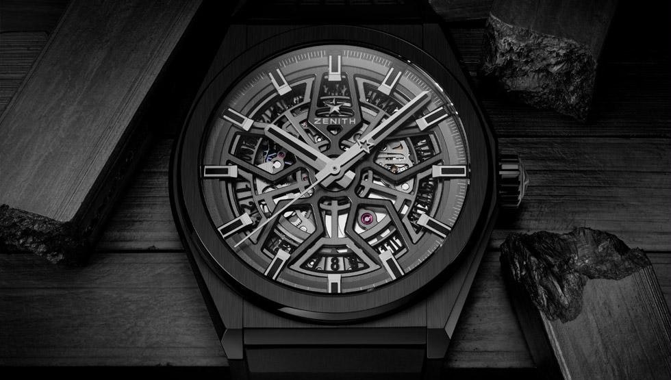 DEFY CLASSIC BLACK, WHITE & BLUE CERAMIC