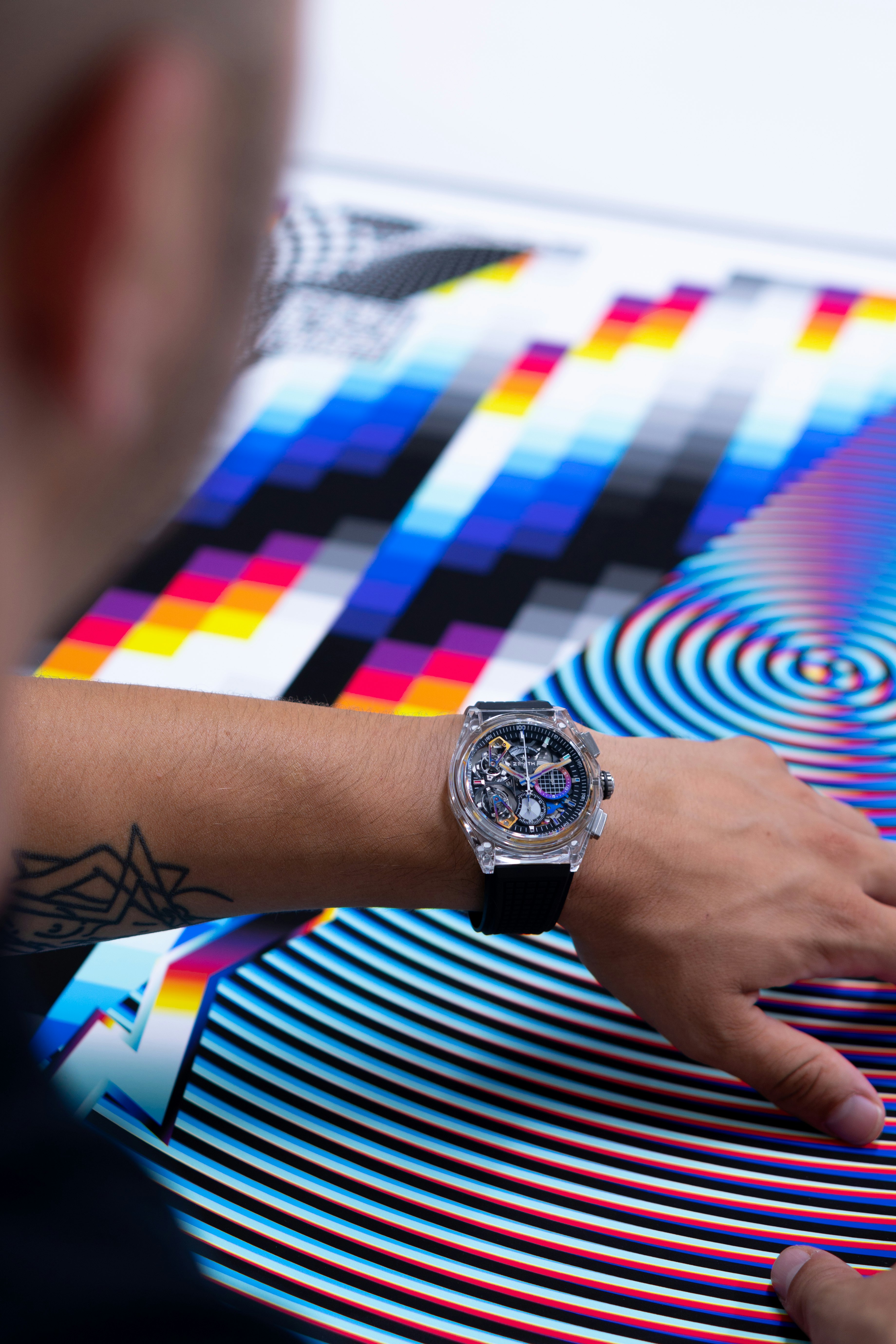 Felipe Pantone DEFY 21 Double Tourbillon at Only Watch 2021 Charity Auction - ZENITH Watches