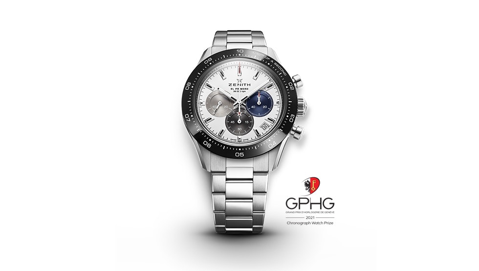 The Zenith Chronomaster Sport was distinguished by the jury as the winner of the “Chronograph” category - 03.3100.3600/69.M3100 - Zenith Watches