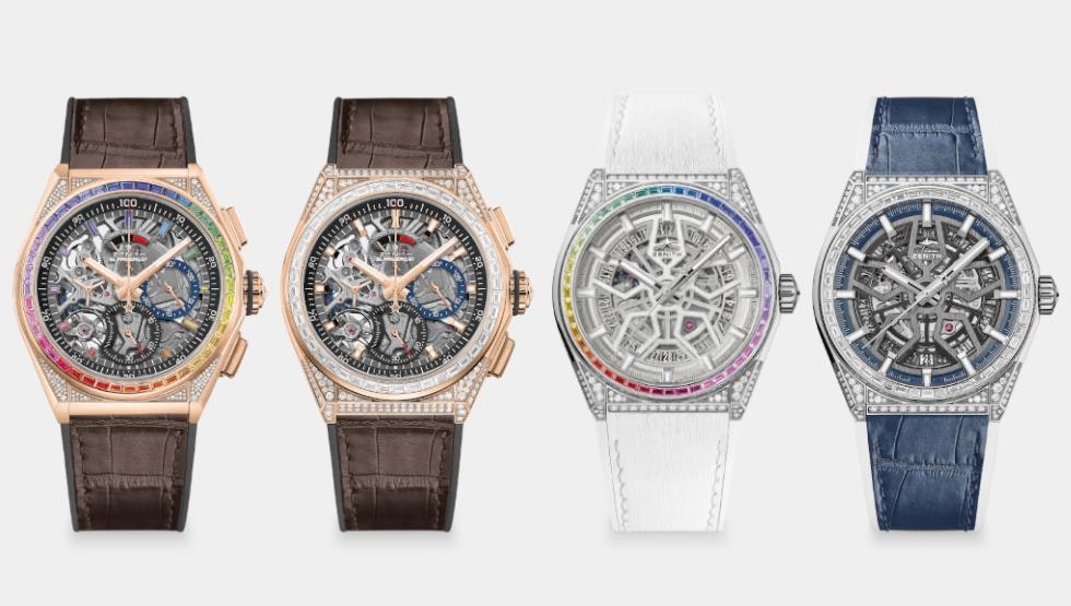 DEFY HIGH JEWELRY EDITION ZENITH VEREINT FEINSTES EDELSTEIN-SETTING MIT HERAUSRAGENDER UHRMACHERKUNST