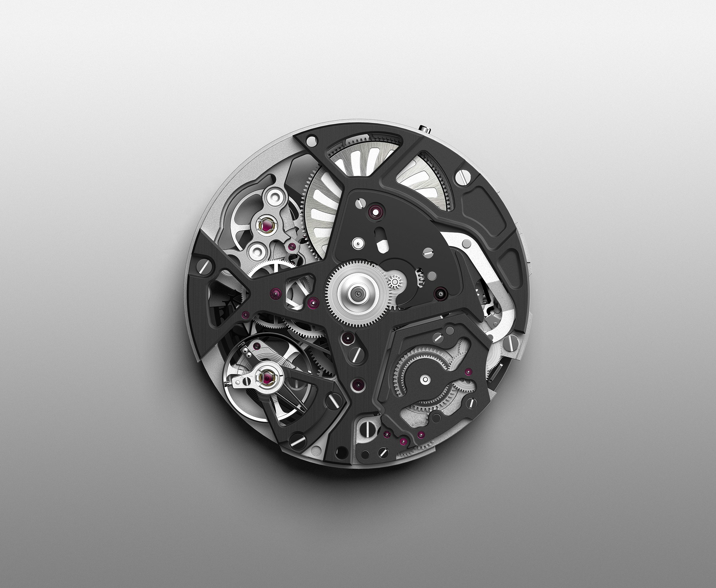 DEFY 21 Black & White Edition with the blackened movement - ZENITH Watches