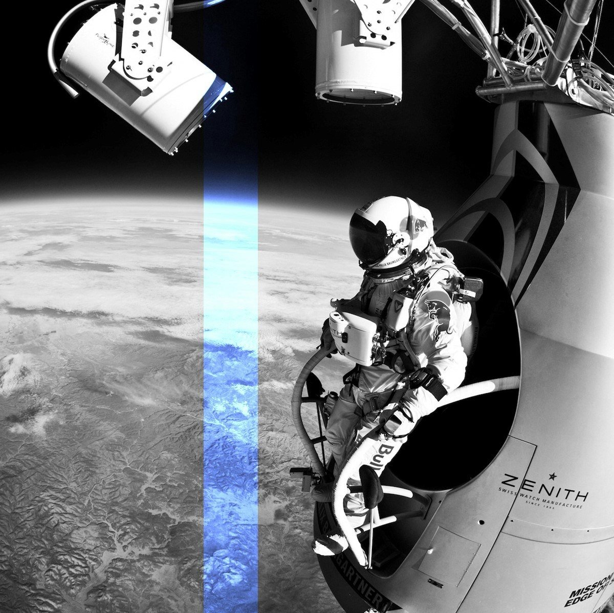Il cronografo che infrange la barriera del suono ai confini dello spazio di Felix Baumgartner